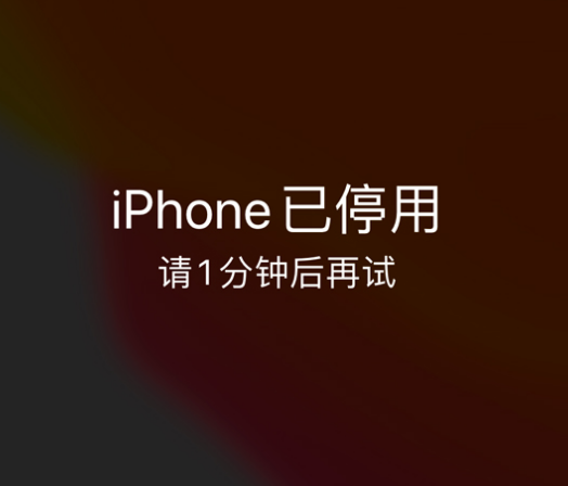 高明苹果手机维修分享:iPhone 显示“不可用”或“已停用”怎么办？还能保留数据吗？ 